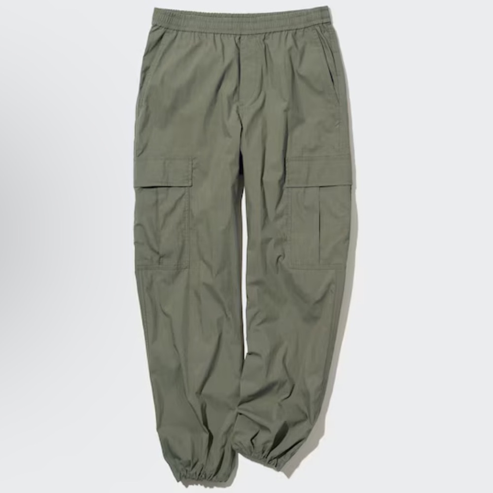 Women’s Uniqlo Green Cargo Pants XS